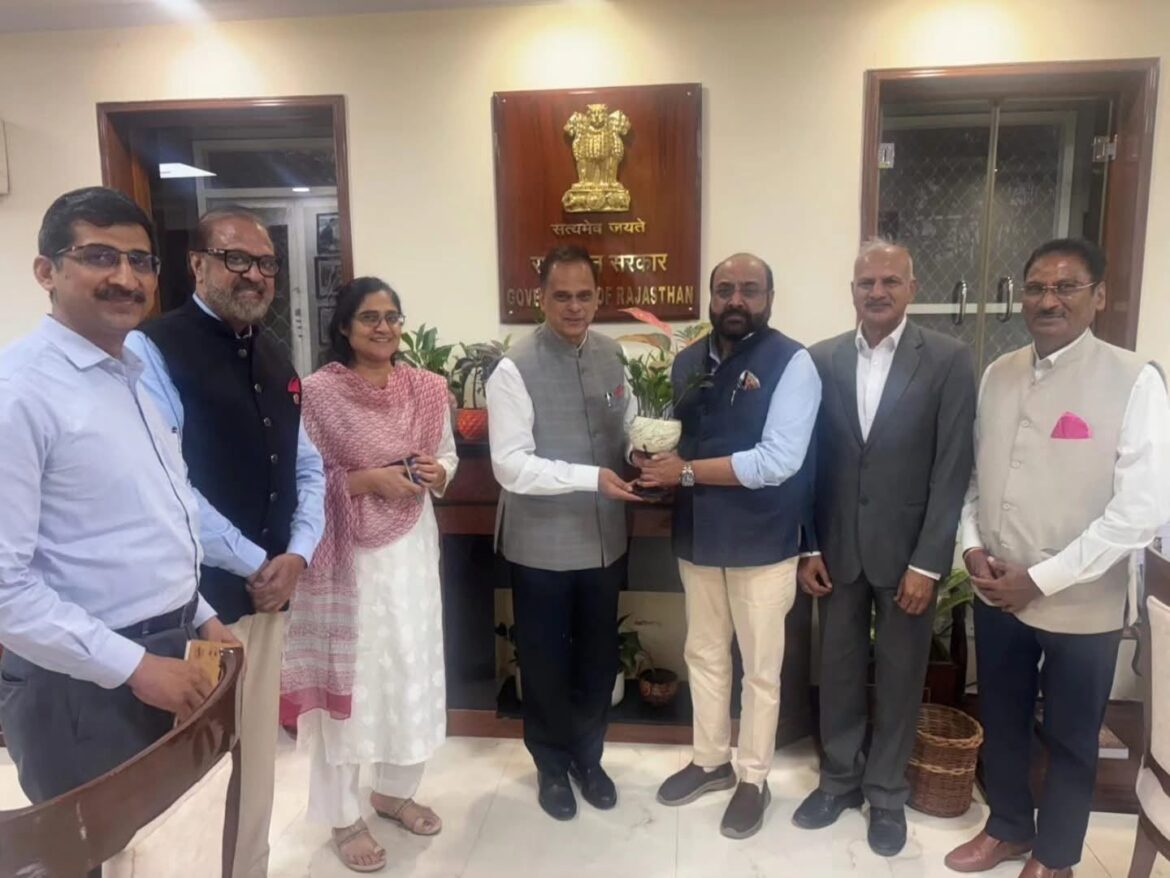 FHTR Delegation Meets Rajasthan Chief Secretary Ahead of RDTM & MTM 2026