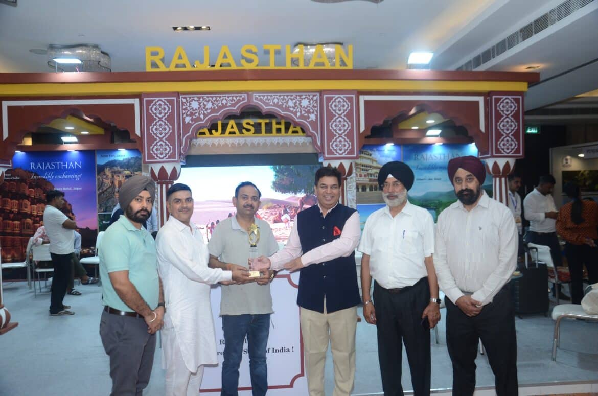 Rajasthan Tourism Wins the Best Heritage & Cultural Tourism Promotion at ITM Amritsar 2026
