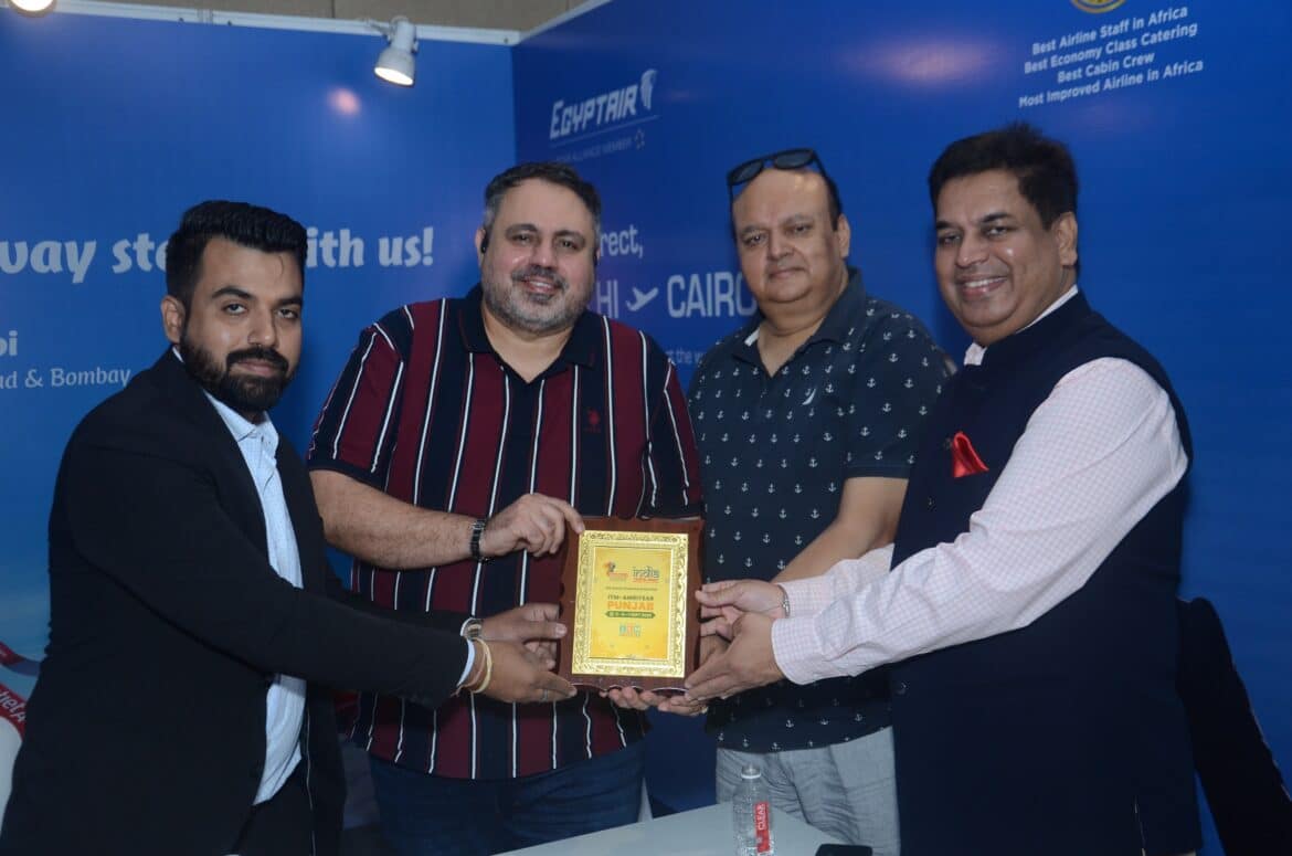 EgyptAir Wins the Best Airline at ITM Amritsar 2026