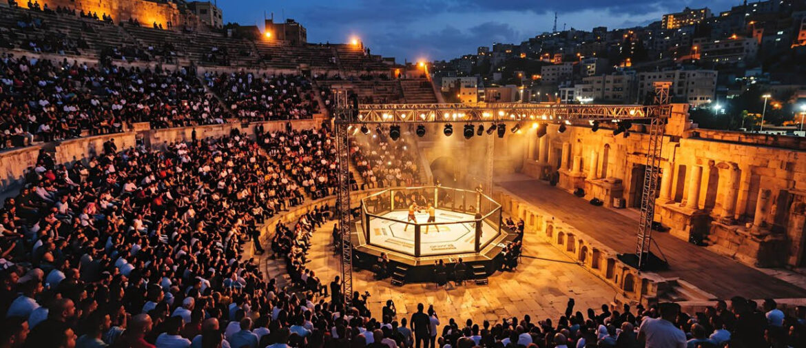 DF UNCAGED Jordan MMA Championship at Roman Theatre Amman
